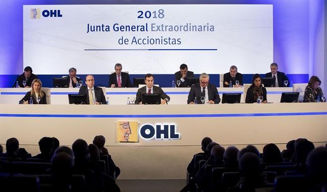 Junta General Extraordinaria de Accionistas de OHL | OHL - Archivo ep ohl 20190228120203