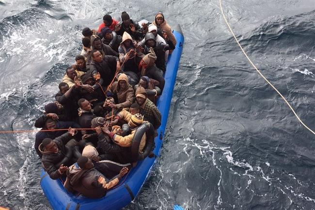 Patera, inmigrantes | EUROPA PRESS/SALVAMENTO MARÍTIMO ep patera inmigrantes