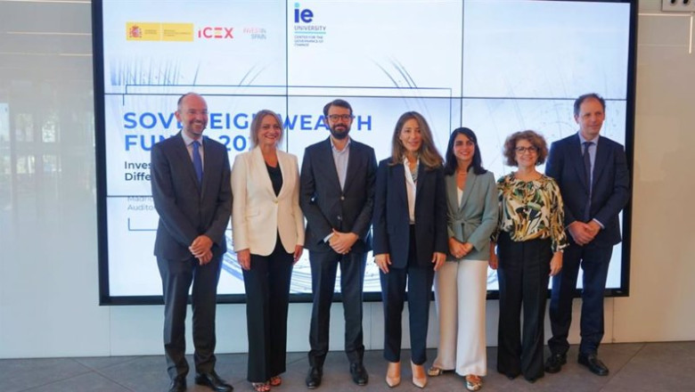 ep presentacion del informe fondos soberanos 2023 deicex invest in spain e ie university en madrid a