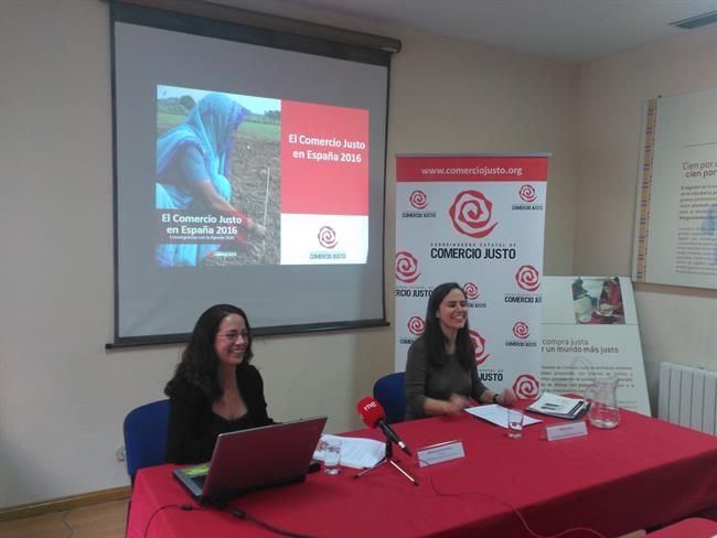 Presentación Informe Comercio Justo en España 2016 | EUROPA PRESS ep presentacion informe comercio justoespana 2016
