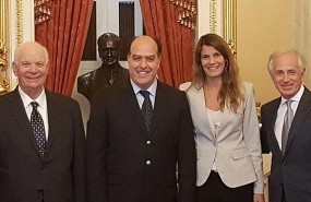 ep presidenteparlamento venezolano julio borges con senadoreseeuu