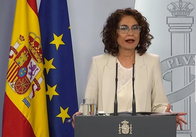 ep rueda de prensa telematica de la ministra de hacienda y portavoz del gobierno maria jesus montero ep rueda de prensa telematica de la ministra de hacienda y portavoz del gobierno maria jesus montero