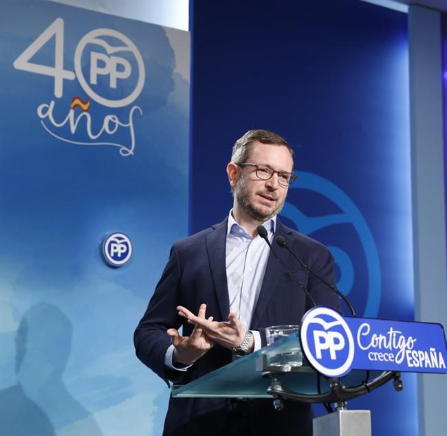 Rueda de prensa del vicesecretario de Política Social del PP, Javier Maroto | EUROPA PRESS ep ruedaprensavicesecretariopolitica socialpp javier maroto 20180416151002