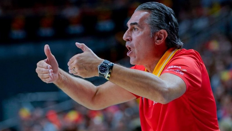 El seleccionador español de baloncesto, Sergio Scariolo. | FEB - Archivo ep seleccionador espanolbaloncesto sergio scariolo 20190708174102