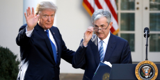 le candidat a la presidence de la fed jerome powell et donald trump a la maisons blanche le 2 novembre 2017 20250418111807 