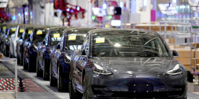 photo d archives de vehicules model 3 fabriques en chine par tesla dans son usine de shanghai 20230407170614 