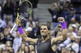 ep 27 august 2019 us new york spanish tennis player rafael nadal celebrates defeating australian