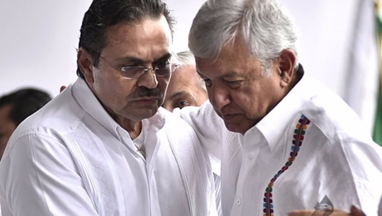 Archivo - El director general de Pemex, Octavio Romero, y el presidente de México, Andrés Manuel López Obrador | PEMEX - Archivo ep archivo - el director general de pemex octavio romero y el presidente de mexico andres manuel