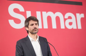 ep archivo   el portavoz de sumar ernest urtasun durante una rueda de prensa en el espacio rastro a