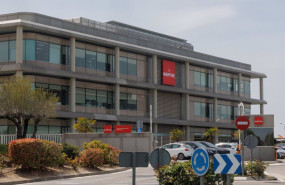 ep archivo   fachada de la sede de mapfre a 10 de abril de 2023 en madrid espana