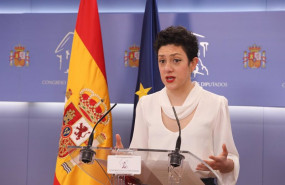 ep archivo   la portavoz parlamentaria de unidas podemos aina vidal interviene en una rueda de