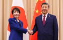 ep archivo   la primera ministra de japon sanae takaichi y el presidente de china xi jinping en la
