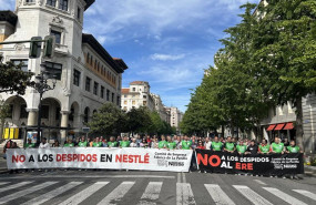 ep archivo   trabajadores de nestle protestan contra el ere presentado por la empresa