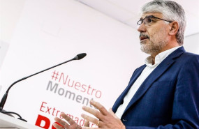 ep archivo valentin garcia en rueda de rpensa en la sede del psoe de extremadura ep archivo valentin garcia en rueda de rpensa en la sede del psoe de extremadura