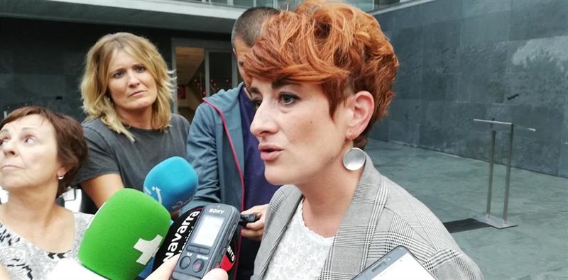 ep bakartxo ruiz portavoz de eh bildu en el parlamento de navarra