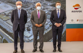 ep de izquierda a derecha antonio brufau pesidente de repsol antonio costa primer ministro de