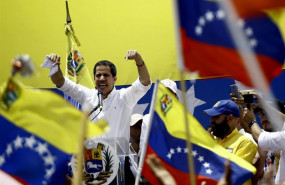 ep el autoproclamado presidente de venezuela juan guaido