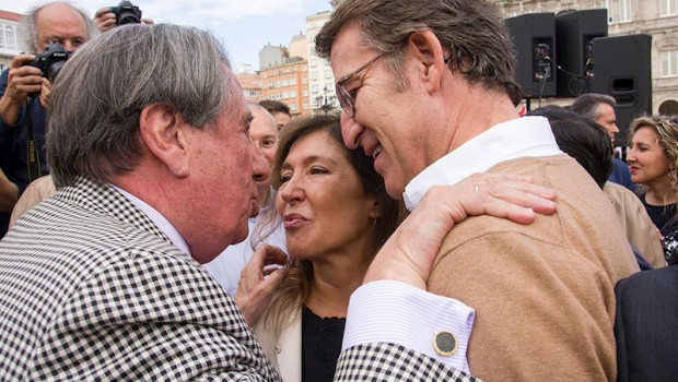 ep el exalcalde de a coruna francisco vazquez y el presidente de la xunta alberto nunez feijoo