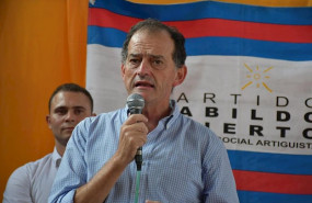 ep el lider del partido uruguayo cabildo abierto guido manini rios
