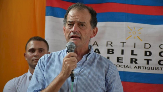 ep el lider del partido uruguayo cabildo abierto guido manini rios