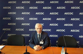 ep el presidente de aecoc javier campo en rueda de prensa durante el congreso que se celebra en