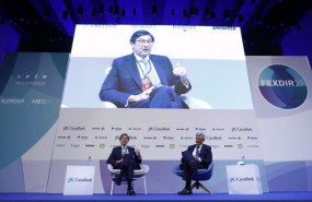 ep el presidente de caixabank jose ignacio goirigolzarri y el presidente de deloitte espana fernando