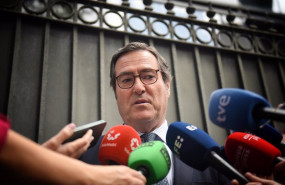 ep el presidente de la ceoe antonio garamendi ofrece declaraciones sobe la asamblea general