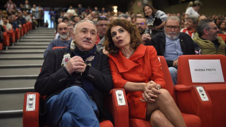 ep el secretario general de ugt pepe alvarez y la vicepresidenta primera y ministra de hacienda ep el secretario general de ugt pepe alvarez y la vicepresidenta primera y ministra de hacienda