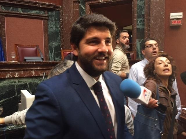 Fernando López Miras, nuevo presidente de la Región de Murcia | EUROPA PRESS ep fernando lopez miras nuevo presidentela regionmurcia