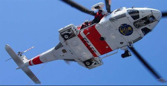 Helicóptero que ha efectuado el rescate | SALVAMENTO MARÍTIMO/ ARCHIVO ep helicopteroha efectuadorescate