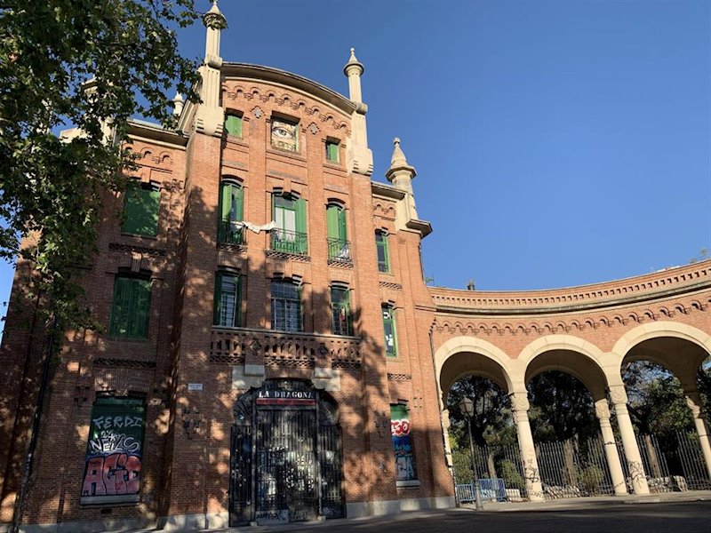 ep imagen de recurso del centro ocupado la dragona junto al cementerio de la almudena