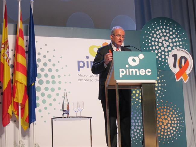 Josep González, presidente de Pimec | EUROPA PRESS ep josep gonzalez presidentepimec