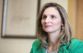 ep la consejera de medio ambiente de la comunidad de madrid paloma martin durante su entrevista con