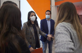 ep la lider de cs ines arrimadas y el portavoz adjunto de ciudadanos en el congreso edmundo bal a su