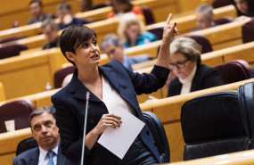 ep la ministra de vivienda y agenda urbana isabel rodriguez interviene durante una sesion plenaria