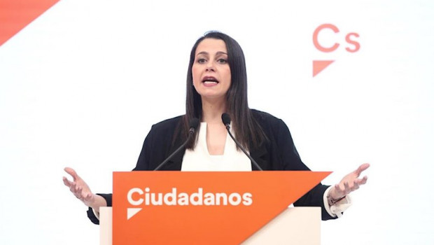 ep la presidenta de ciudadanos en el congreso y portavoz en el congreso ines arrimadas