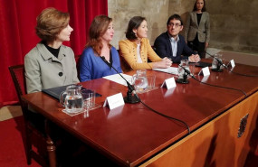 ep la secretaria de estado de turismo bel oliver la presidenta del govern francina armengol la