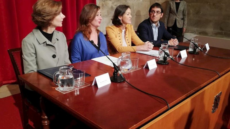 ep la secretaria de estado de turismo bel oliver la presidenta del govern francina armengol la