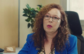 ep la secretaria general de asinca laura dapresa durante un momento de su participacion en el