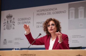 ep la vicepresidenta primera del gobierno y ministra de hacienda maria jesus montero presenta la