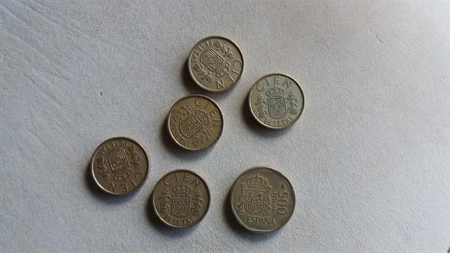 Pesetas, monedas antiguas, monedas de cien, monedas de quinientas | EUROPA PRESS ep pesetas monedas antiguas monedascien monedasquinientas