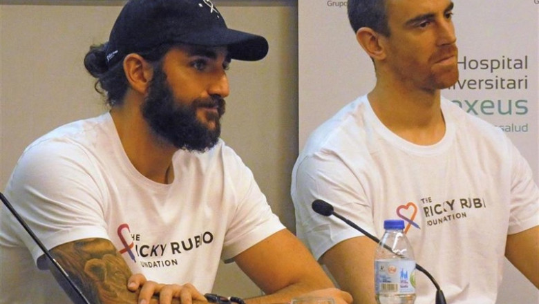 ep ricky rubio inaugura un nuevo area para el cuidado de los ninos con cancer en el hospital