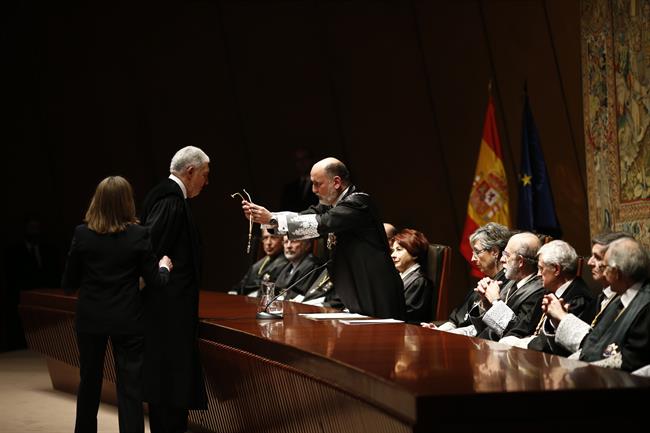 Toma de posesión de los nuevos cuatro magistrados del Tribunal Constitucional | EUROPA PRESS ep tomaposesionlos nuevos cuatro magistradostribunal constitucional
