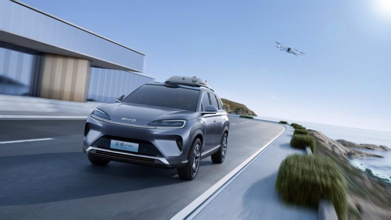 ep vehiculo byd con sistema de drones integrado ep vehiculo byd con sistema de drones integrado