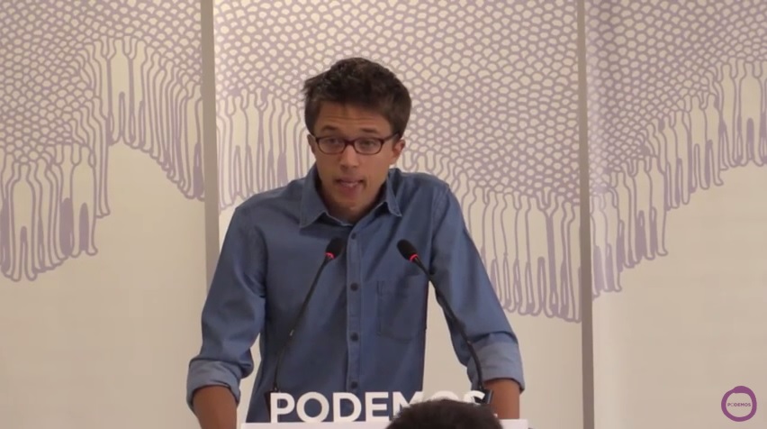 iÃƒÂ±igo errejon podemos