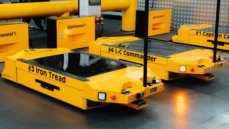 ep archivo   continental optimiza la produccion de neumaticos con robots autonomos en una planta de