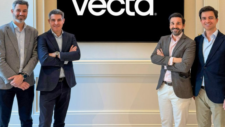 Archivo - De izda a dcha: Fernando Llano, socio fundador y de operaciones de Vecta; Alfredo Bru, socio fundador y socio responsable; Jorge Fernández-Miret, socio fundador y de inversiones; Javier Casado, socio fundador y de inversiones. | VECTA - Archivo ep archivo de izda a dcha fernando llano socio fundador y de operaciones de vecta alfredo bru