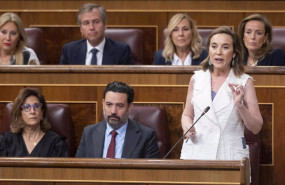 ep archivo   la secretaria general del pp cuca gamarra interviene en una sesion plenaria en el