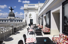 ep archivo   la terraza del hotel pestana cr7 en el dia de su apertura en gran via 29 a 7 de junio