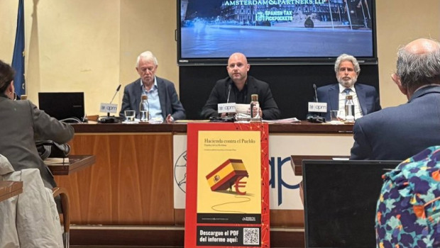 ep archivo   presentacion del informe hacienda contra el pueblo espana y la ley beckham el pasado